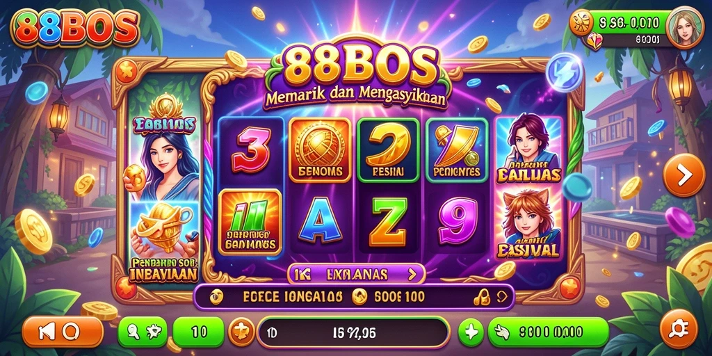 Tampilan gameplay menarik dari 88BOS yang mengasyikkan.