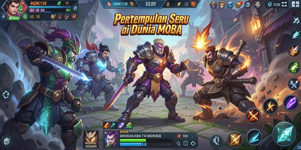 Gameplay seru HOKI138 dengan aksi pertarungan menegangkan.