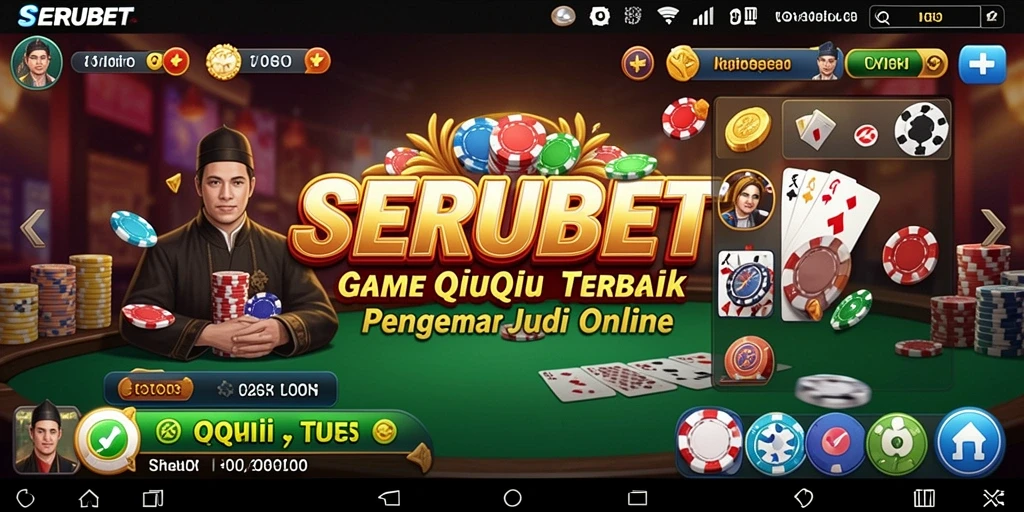 Gameplay seru dan interaktif dalam SERUBET QiuQiu.