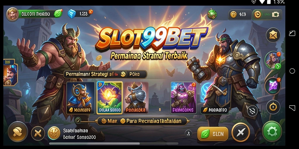 Tampilan gameplay SLOT99BET yang penuh strategi dan tantangan.