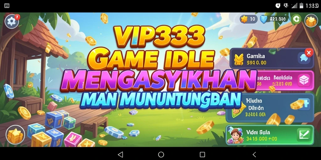 Tampilan gameplay VIP333 dalam dunia game Idle yang menyenangkan.
