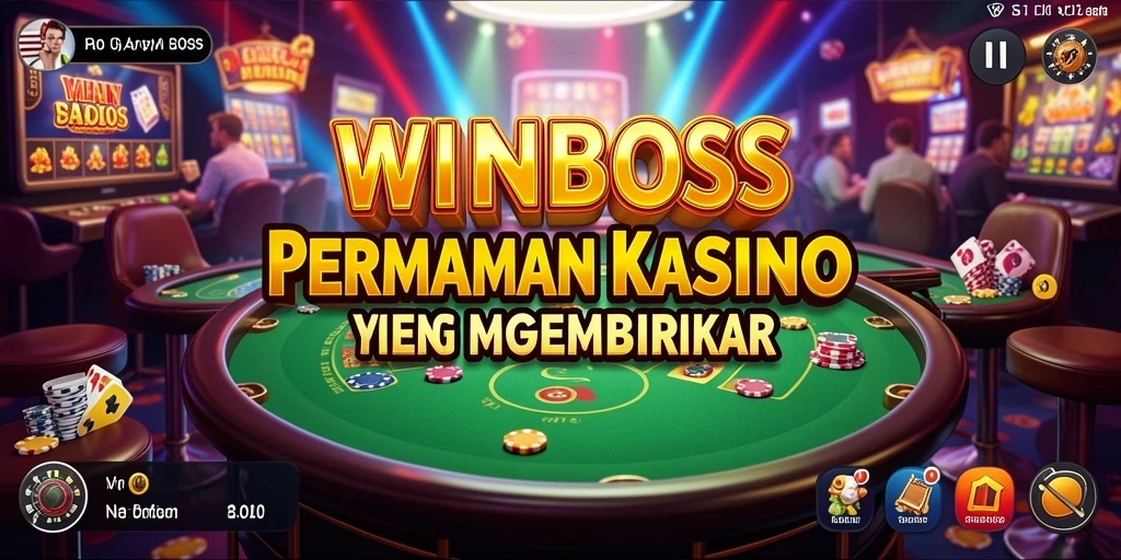 Tampilan gameplay WINBOSS yang menegangkan dan realistis.