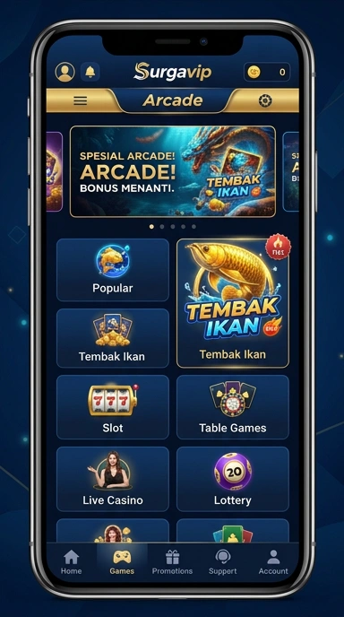 Keamanan dan kualitas aplikasi di surgavip terjamin.